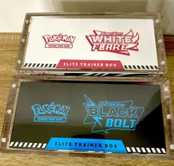 Pokemon White Flare and Black Bolt ETB Combo - Sealed - Image 4