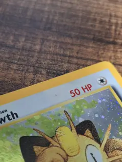 Pokemon Meowth 10/53 Wotc Promo Galaxy Foil Holo - Lightly Played - Image 3