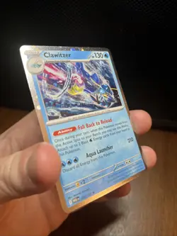 Pokemon Mega Evolution #38/132 Clawitzer Cosmos Holo - Image 3