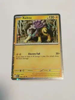 Pokemon Raikou 48/132 Cosmo Holo English NM - Image 1