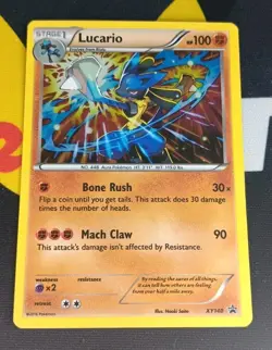 Lucario XY140 Holo Promo XY Era Pokemon TCG 2016 Pokemon - Image 1