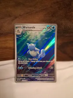 Wartortle 171/165 Illustration Rare Holo Full Art SV 151 English 2023 Arita - Image 1
