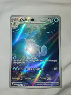 Wartortle 171/165 Illustration Rare Holo Full Art SV 151 English 2023 Arita - Image 4