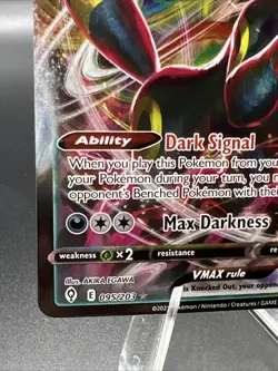 Pokemon TCG Umbreon VMAX Holo Ultra Rare Full Art Evolving Skies 095/203 NM!! - Image 2