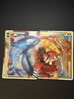Pokemon TCG Kyogre & Groudon LEGEND Holo Ultra Rare 88/90 87/90 English - Image 1