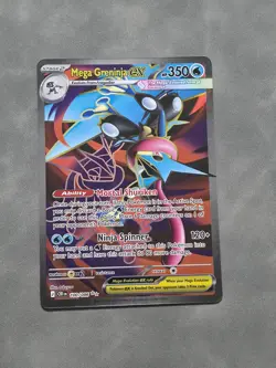 Mega Greninja EX 100/086 Chaos Rising Pokemon MINT CLEAN CONDITIONS - Image 2