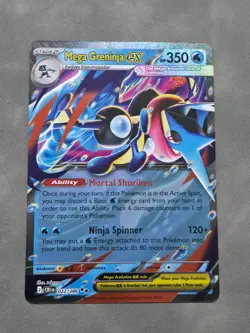 Mega Greninja EX 100/086 Chaos Rising Pokemon MINT CLEAN CONDITIONS - Image 4