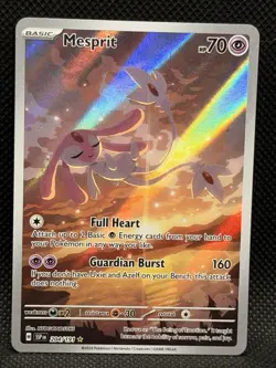 Pokemon Mesprit Illustration Rare Holo Sv08 Surging Sparks 204/191 English - NM - Image 1