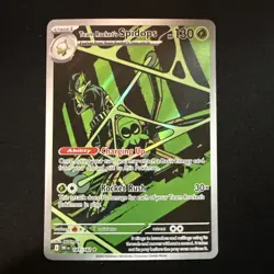 Team Rocket's Spidops Illustration Rare Destined Rivals 187/182 Pokemon TCG - Image 1