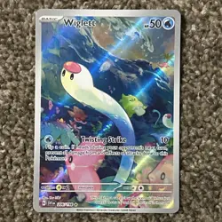 2022 Wiglett 206/198 Scarlet & Violet Base Set Holo Pokemon Card NM-MINT Cond - Image 1