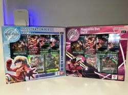 Bandai One Piece Trading Card Game: Illustration Box Volume 3 + 4 BUNDLE SEALED! - Image 1