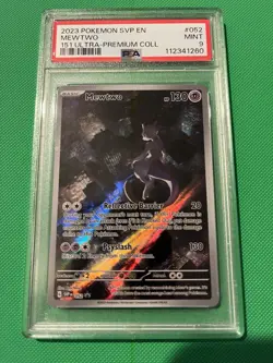 Pokemon 2023 Mewtwo #52 Promo Card PSA 9 - 151 Premium Collection - Image 1