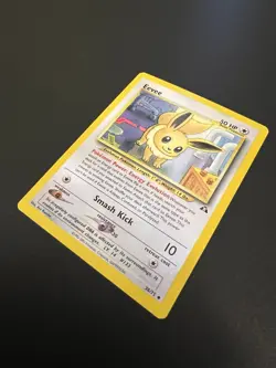 Eevee 38/75 Neo Discovery Unlimited 2001 Pokemon Card Uncommon NM - Image 3