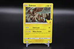 2021 Pokemon Nintendo Zekrom #010/025 Holographic Rare Trading Card - Image 1