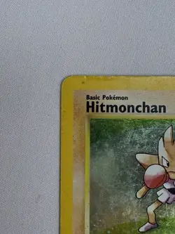 Pokemon TCG Hitmonchan Holo Rare Card Base Set 2, Card 8/130 - Image 2