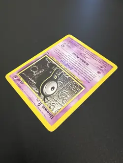 Unown A 33/75 Neo Discovery Unlimited 2001 Pokemon Card Rare NM - Image 5