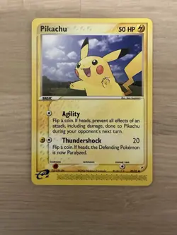 Pokemon Pikachu TCG EX Team Magma vs Team Aqua Card 43/95 Regular Common NM - Image 1