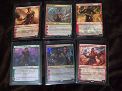 MTG Planeswalker x6 Koth Fire of Resistance/Domri Rade(FOIL)Arlinn Voice of the - Image 1