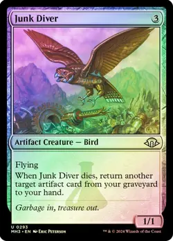 Junk Diver Modern Horizons 3 Foil NM Near Mint MTG Magic - Image 1