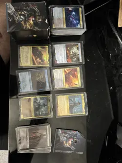 Mtg Commander Warhammer 40k Deck Forces Of The Imperium Complete Nm Sleeved - Image 2