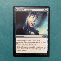MTG NM: Psychic Corrosion - Core Set 2019 (M19), Regular English - Image 1