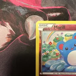 Marill 76/114 Common Steam Siege Pokemon Reverse Holo NM - Image 2