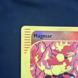 Pokemon 2002 Expedition Base Set Magmar Reverse Holo #86/165 LP+/NM - Image 2