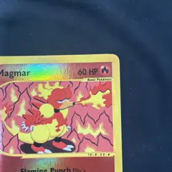 Pokemon 2002 Expedition Base Set Magmar Reverse Holo #86/165 LP+/NM - Image 3
