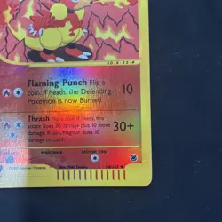 Pokemon 2002 Expedition Base Set Magmar Reverse Holo #86/165 LP+/NM - Image 4