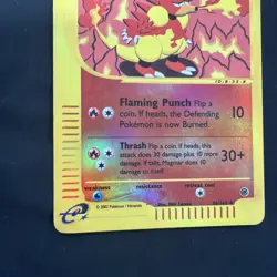 Pokemon 2002 Expedition Base Set Magmar Reverse Holo #86/165 LP+/NM - Image 5