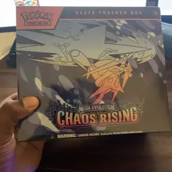 Pokemon TCG Chaos Rising ETB Elite Trainer Box Brand New Sealed - Image 1