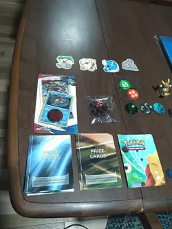 Pokemon Accessories Lot! Sleeves, Coin, Pin, Figure, Notebook, Bracelet & More! - Image 2
