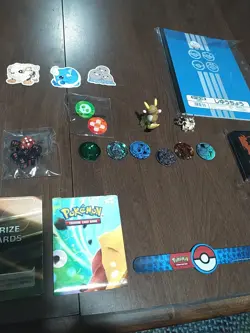 Pokemon Accessories Lot! Sleeves, Coin, Pin, Figure, Notebook, Bracelet & More! - Image 3