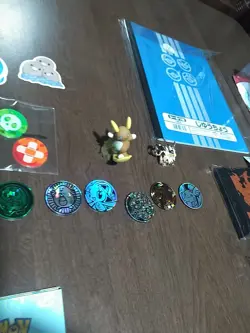 Pokemon Accessories Lot! Sleeves, Coin, Pin, Figure, Notebook, Bracelet & More! - Image 4