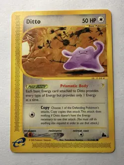 Pokemon Ditto 51/144 Skyridge Regular - Image 1