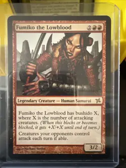 Fumiko the Lowblood - Betrayers of Kamigawa #104/165 MTG Magic The Gathering - Image 1