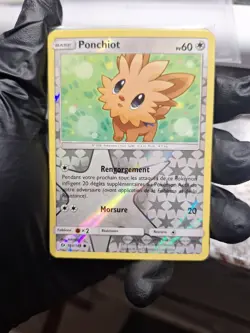 Lillipup 103/149 Pokemon TCG SM Base Set French NM Reverse Holo - Image 1