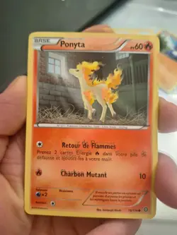 Ponyta 16/114 XY Steam Siege French Pokemon TCG NM - Image 1