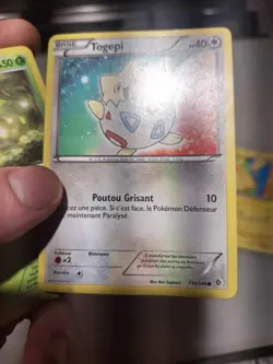 Togepi 110/149 BW Boundaries Crossed 2012 French HP Non-Holo Pokemon TCG - Image 1
