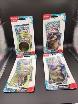 Pokemon TCG Scarlet & Violet Journey Together Checklane Blister Lot Of 4 - Image 1