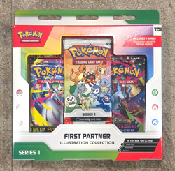 Pokemon TCG First Partner Illustration Collection Series 1 New Sealed - Image 1