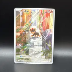 Litleo Illustration Rare Pokemon TCG Mega Evolutions 139/132 - Image 1