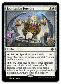 Fabrication Foundry #12 (LP) Lost Caverns of Ixalan LCI Magic MTG - Image 1