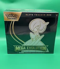 Pokemon TCG MEGA EVOLUTION ETB Elite Trainer Box Mega Gardevoir NEW / SEALED - Image 1