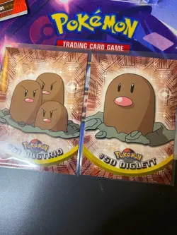 pokemon topps chrome Diglet+Dugtrio - Image 1