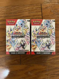 Pokemon TCG Prismatic Evolutions Booster Bundle Lot of 2 Factory Sealed - Image 1