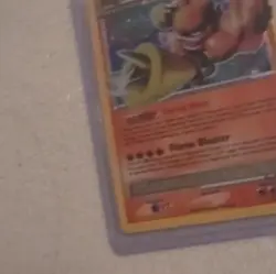 Pokemon Magmortar 130 HP Ultra Rare Mysterious Treasures 123/123 Lv.X Holo - Image 3