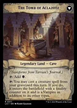 Tarrian's Journal (Extended Art) #371 (NM) Lost Caverns of Ixalan LCI Magic MTG - Image 2