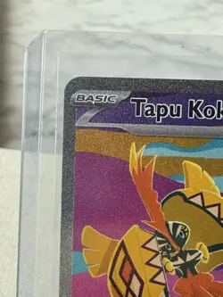 Pokemon Paradox Rift - TAPU KOKO EX - SPECIAL ILLUSTRATION RARE - 247/182 - NM - Image 3