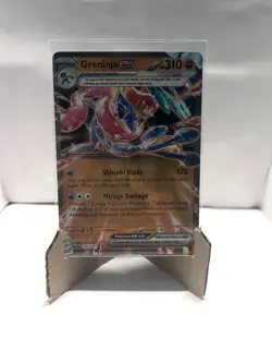 Pokemon TCG Greninja EX Twilight Masquerade 106/167 Sv06 Mint - Image 1